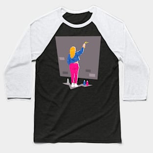 Graffiti Artist Baseball T-Shirt